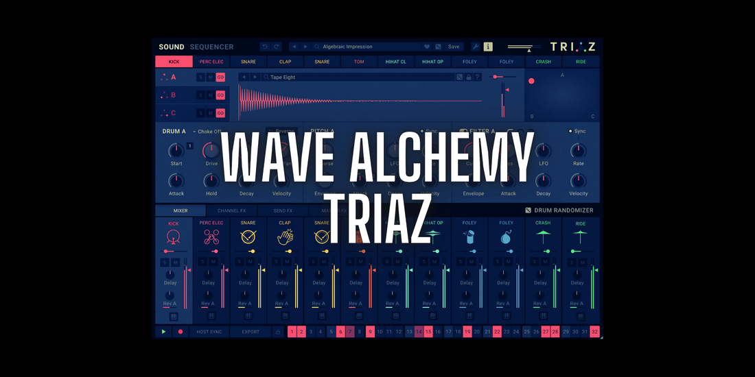 Crea Ritmos con Poder: La Impresionante Versión GRATUITA de Triaz de Wave Alchemy