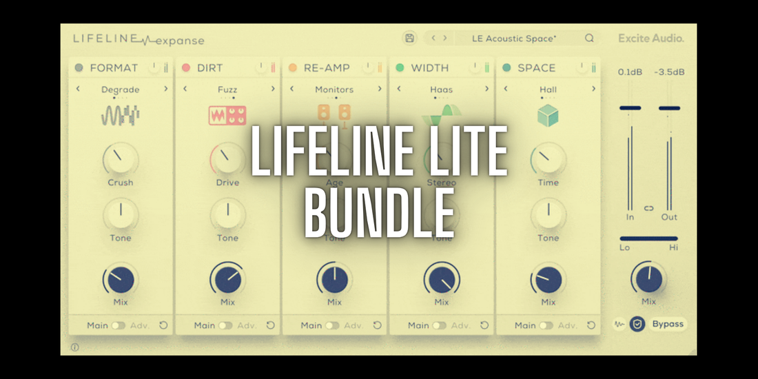 ¡GRATIS por Tiempo Limitado! Lifeline Lite Bundle: Dale Vida Analógica a tus Mezclas
