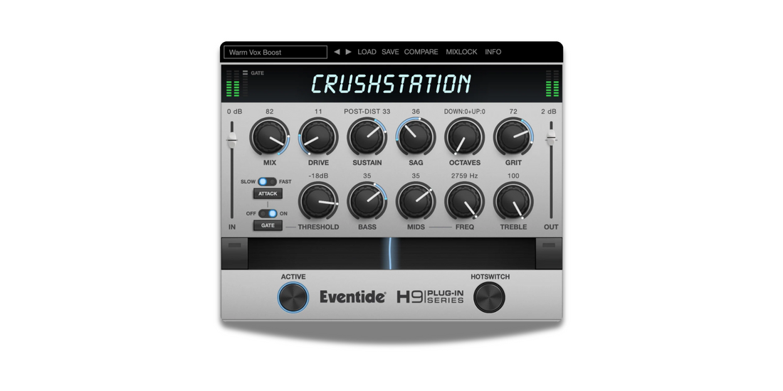 Eventide Regala un Plugin de Distorsión: ¡Descarga Crushstation!