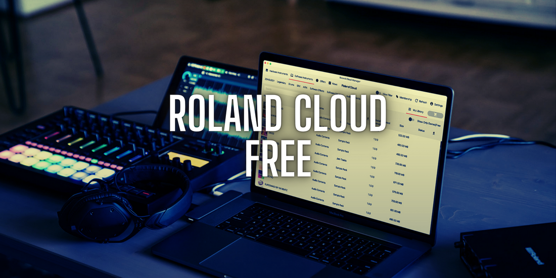 Explora un Universo de Sonidos Sin Costo: La Membresía GRATUITA de Roland Cloud