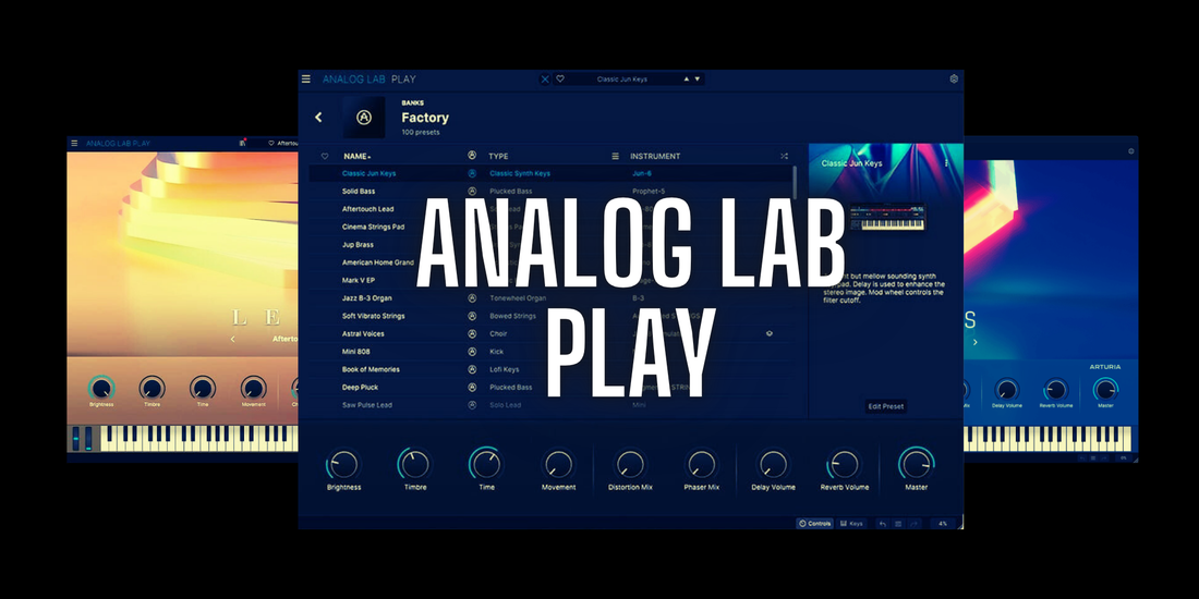 El Mejor Sintetizador GRATUITO: Arturia Analog Lab Play