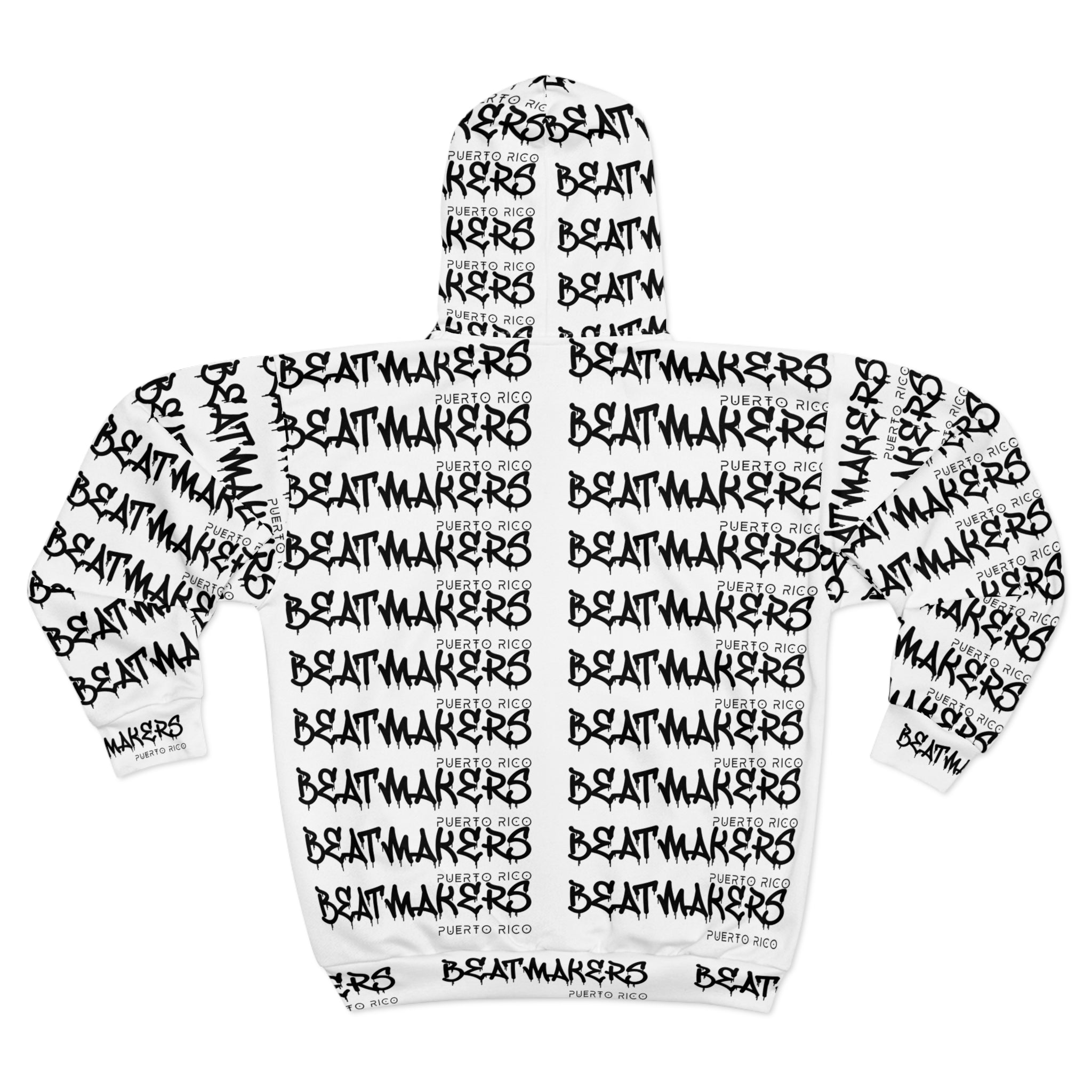 Beatmakers Puerto Rico Zip Hoodie (AOP)